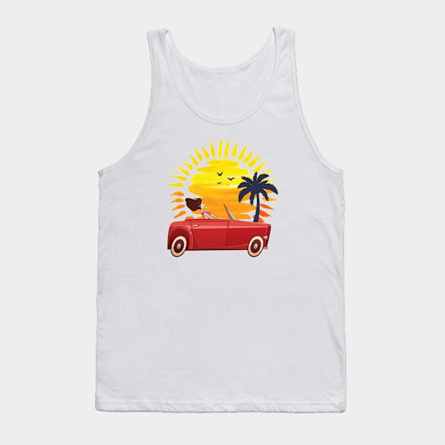 summer old car Tank Top by AwesomeHumanBeing